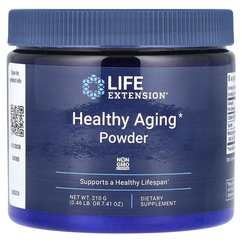 Life Extension, Healthy Aging Powder, 7,41 oz (210 g) 737870252771