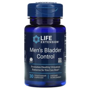 Thực phẩm bổ sung Life Extension Men's Bladder Control 30 Vegetarian Capsules 737870230632