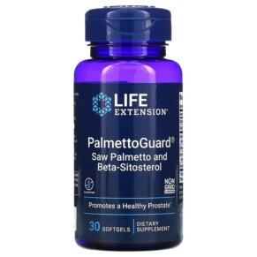 Thực phẩm bổ sung Life Extension PalmettoGuard Saw Palmetto and Beta-Sitosterol 30 Softgels 737870178934