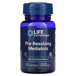 Thực phẩm bổ sung Life Extension Pre-Resolving Mediators 30 Softgels 737870222330