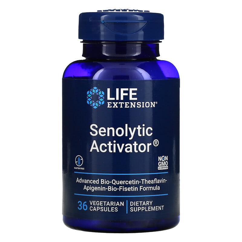 Viên uống Life Extension Senolytic Activator 36 viên thực vật 10 life extension senolytic activator 36 vegetarian capsules 86451 737870230120