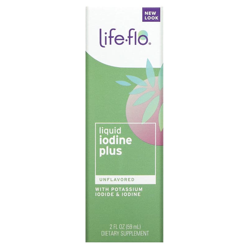 Life-flo I-ốt lỏng Plus với Kali I-ốt không mùi 59 ml 10 life flo liquid iodine plus with potassium iodide iodine unflavored 2 fl oz 59 ml 22640 645951915470