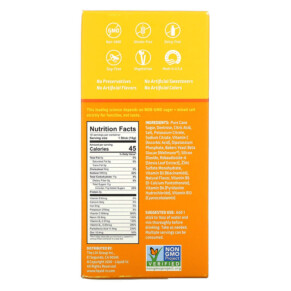 Bột pha nước uống tăng cường độ ẩm & hỗ trợ miễn dịch Liquid I.V. hương quýt 10 gói cá nhân 0.56 oz (16 g)/gói 3 Thành phần vi chất của Liquid I.V. Hydration Multiplier + Immune Support Drink Mix Tangerine 10 Individual Stick Packs 0.56 oz (16 g) Each 851741008998