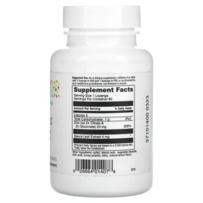 Thành phần vi chất của Little DaVinci Immuni-Z Natural Lemon 60 Lozenges 026664014078