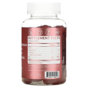 LxH Biotin Gummies 90 viên kẹo dẻo chay Hỗ Trợ Tóc & Da 3 Thành phần vi chất của LxH Biotin Gummies 90 Vegetarian Gummies 850019396003