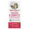 Thực phẩm bổ sung MaryRuth Organics Vegan B Complex Liquid Drops Tart Cherry 1 fl oz (30 ml) 856645008136