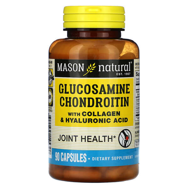 Mason Natural Glucosamine Chondroitin with Collagen & Hyaluronic Acid 90 viên 311845145390
