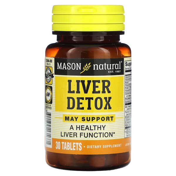 Mason Natural Liver Detox 30 viên 10 mason natural liver detox 30 tablets 121822 311845135681