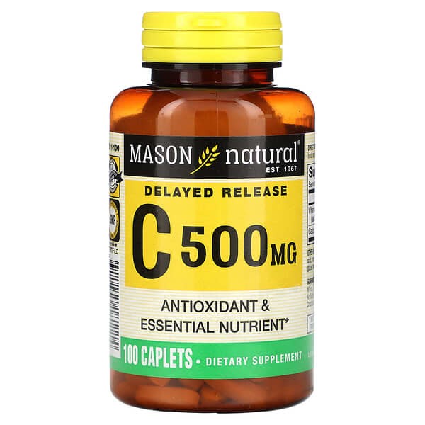 Mason Natural Vitamin C Delayed Release 500 mg 100 viên 4 Mason Natural Vitamin C Delayed Release 500 mg 100 viên 311845181114