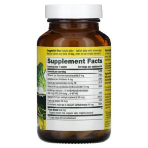 Viên uống MegaFood Balanced B Complex 60 viên của MegaFood 3 Thành phần vi chất của MegaFood Balanced B Complex 60 Tablets 051494101681