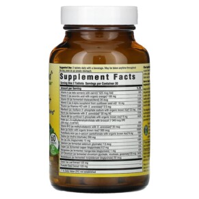 Viên uống bổ sung MegaFood Multi for Men 55+ 60 viên cho nam giới trên 55 tuổi 3 Thành phần vi chất của MegaFood Multi for Men 55+ 60 Tablets 051494102732