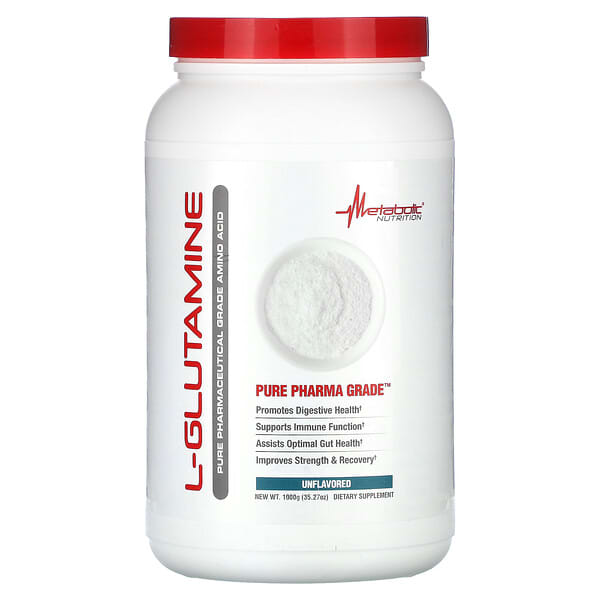 Bột L-Glutamine Không Vị Metabolic Nutrition 1000g 8 metabolic nutrition l glutamine unflavored 35 27 oz 1 000 g 129721 764779110017