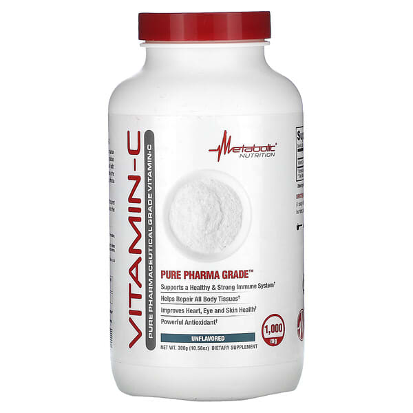 Metabolic Nutrition Vitamin-C không mùi vị 1.000 mg 10,58 oz 300 g 10 metabolic nutrition vitamin c unflavored 1 000 mg 10 58 oz 300 g 129933 764779137014