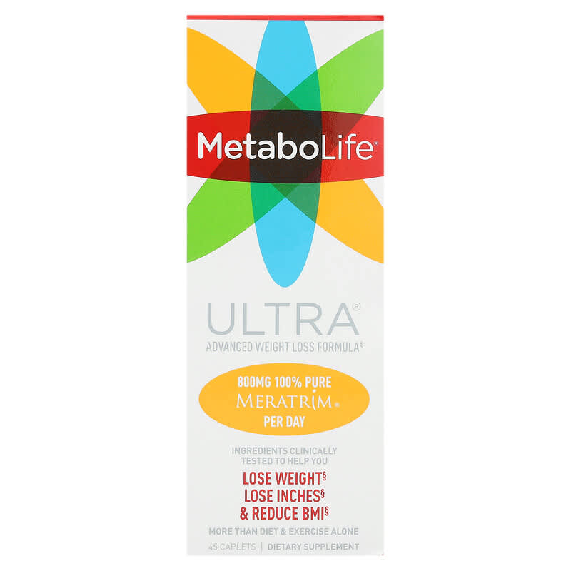 Sản phẩm Metabolife Ultra Advanced Công Thức Giảm Cân Tối Ưu 45 viên Nén 10 metabolife ultra advanced weight loss formula 45 caplets 137971 027434040242