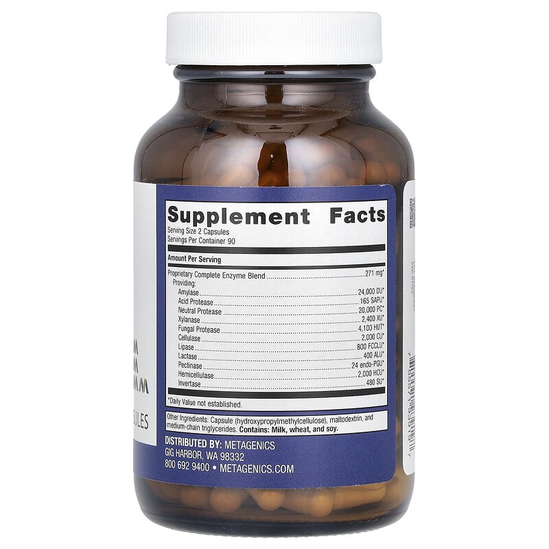 Viên uống hỗ trợ tiêu hóa Metagenics SpectraZyme Complete 180 viên 9 Viên uống hỗ trợ tiêu hóa Metagenics SpectraZyme Complete 180 viên 755571939197
