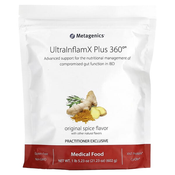 Metagenics UltralnflamX Plus 360° Medical Food Original Spice 21,23 oz 602 g 10 metagenics ultralnflamx plus 360 medical food original spice 21 23 oz 602 g 125214 755571947383