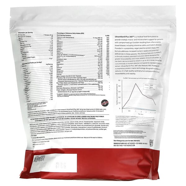 Metagenics UltralnflamX Plus 360° Medical Food Tropical Mango 45,5 oz 1.290 g 9 Metagenics UltralnflamX Plus 360° Medical Food Tropical Mango 45,5 oz 1.290 g 755571947437