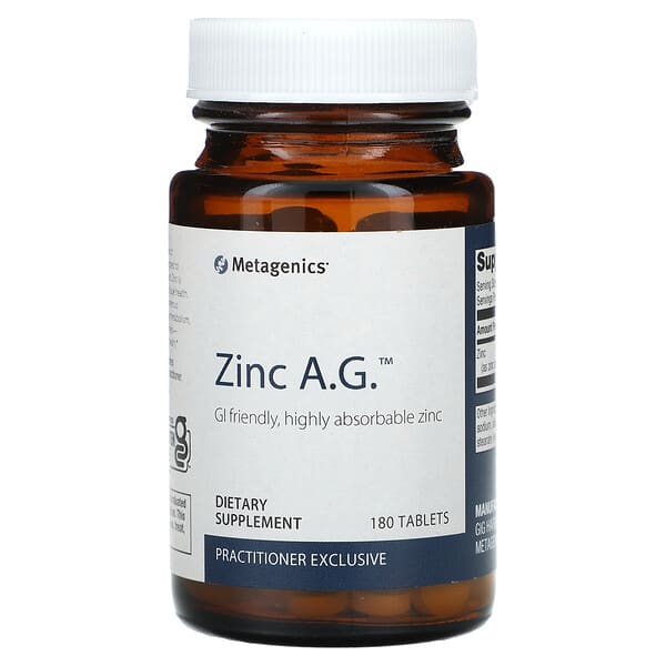 Metagenics Zinc A,G, 180 viên 755571030719