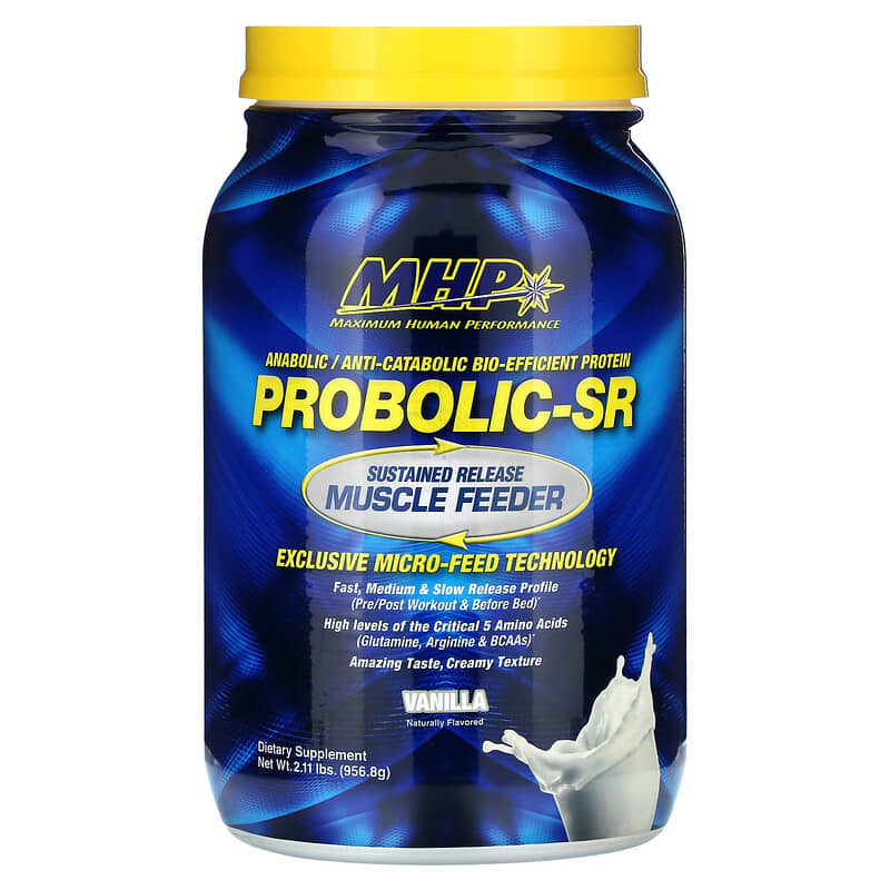 MHP, Probolic-SR, Vanilla, 2,11 lbs (956,8 g) 666222009919