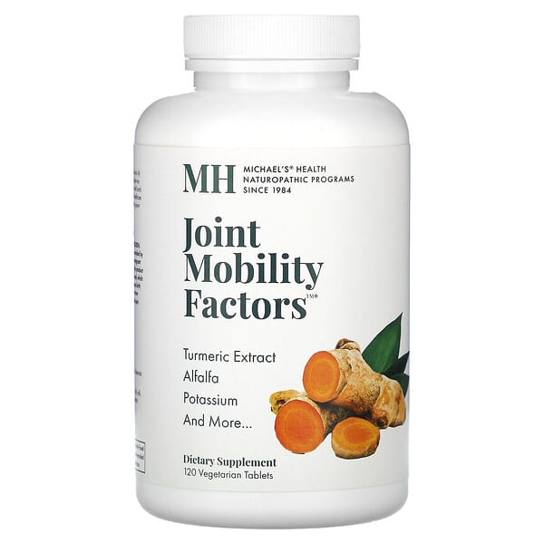 Michael's Naturopathic Joint Mobility Factors 120 viên 10 michael s naturopathic joint mobility factors 120 vegetarian tablets 39317 755929012251