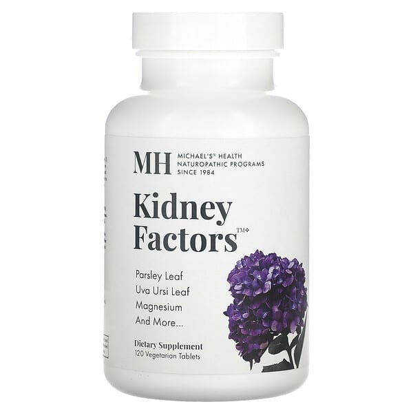 Michael's Naturopathic Kidney Factors 120 viên 755929011339