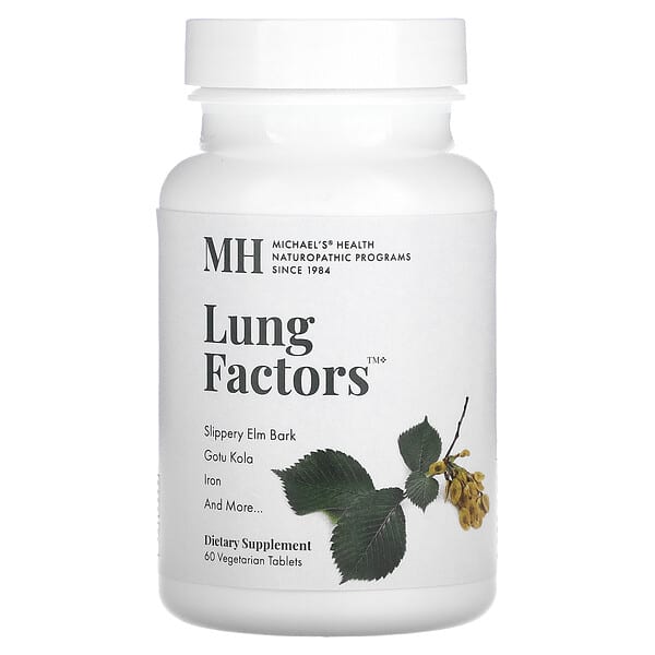 Michael's Naturopathic Lung Factors 60 viên 755929102808