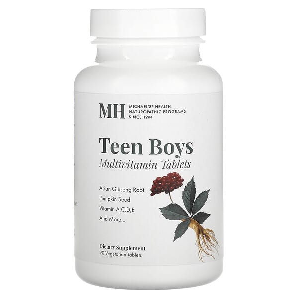 Michael's Naturopathic Teen Boys Multivitamin 90 viên 755929041015