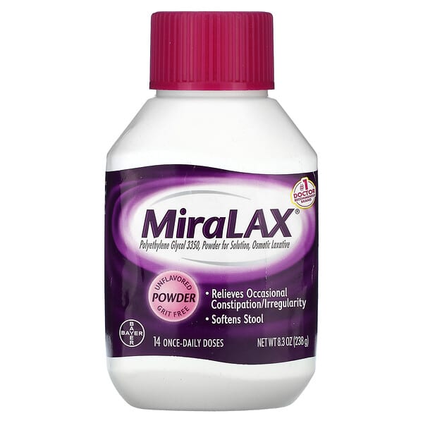 MiraLAX Powder không mùi vị 8,3 oz 238 g 041100820730