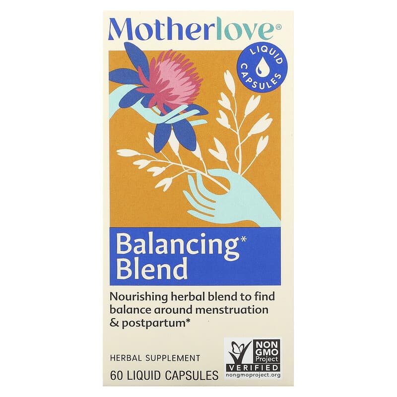 Motherlove, Balancing Blend, 60 viên 759160670010