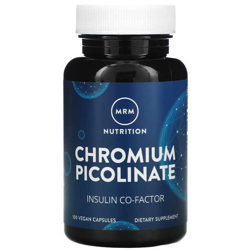Viên uống MRM Nutrition Chromium Picolinate 100 viên thực vật hỗ trợ sức khỏe 10 mrm nutrition chromium picolinate 100 vegan capsules 41340 609492713018