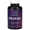 Thực phẩm bổ sung MRM Nutrition Relax-All Calm & Sleep 60 Vegan Capsules 609492310170
