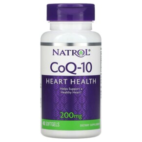 Thực phẩm bổ sung Natrol CoQ-10 200 mg 45 Softgels 047469042615