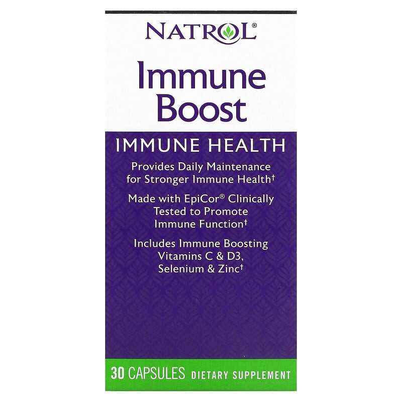 Viên uống tăng cường miễn dịch Natrol Immune Boost 30 viên 10 natrol immune boost 30 capsules 22384 047469057442