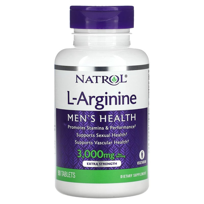 Natrol L-Arginine Extra Strength 1000 mg 90 viên nén 10 natrol l arginine extra strength 1 000 mg 90 tablets 13883 047469052348