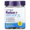 Thực phẩm bổ sung Natrol Relax + Night Calm Berry 50 Gummies 047469076849
