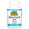 Alpha Lipoic Acid 100 mg 60 viên của Natural Factors 4 Thực phẩm bổ sung Natural Factors Alpha-Lipoic Acid 100 mg 60 Capsules 068958020952