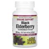 Thực phẩm bổ sung Natural Factors Black Elderberry 100 mg 120 Fast-Acting Softgels 068958047072