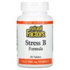 Thực phẩm bổ sung Natural Factors Stress B Formula Plus 1.000 mg Vitamin C 90 Tablets 068958011318