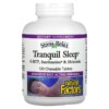 Thực phẩm bổ sung Natural Factors Stress-Relax Tranquil Sleep 5-HTP Suntheanine & Melatonin 120 Chewable Tablets 068958028439