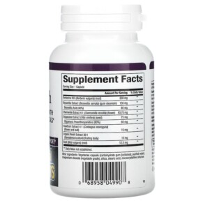 Thành phần vi chất của Natural Factors Ultimate Heart Health 90 Vegetarian Capsules 068958049908