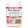 Thực phẩm bổ sung Natural Factors Whey Factors Grass Fed Whey Protein Natural Strawberry 12 oz (340 g) 068958029283