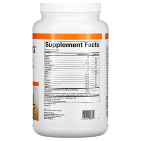 Bột protein whey tự nhiên Natural Factors Whey Factors từ sữa bò ăn cỏ không vị 2 lb (907 g) 3 Thành phần vi chất của Natural Factors Whey Factors Grass Fed Whey Protein Unflavored 2 lb (907 g) 068958029351