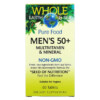 Thực phẩm bổ sung Natural Factors Whole Earth & Sea Men's 50+ Multivitamin & Mineral 60 Tablets 068958355030