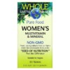 Thực phẩm bổ sung Natural Factors Whole Earth & Sea Women's Multivitamin & Mineral 60 Tablets 068958355023