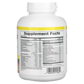 Viên uống đa vitamin Natural Factors Women's Plus MultiStart 180 viên cho nữ 3 Thành phần vi chất của Natural Factors Women's Plus MultiStart 180 Tablets 068958015842