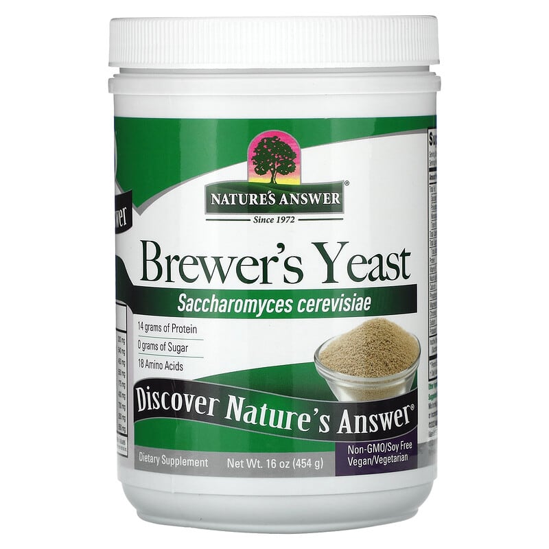Nấm men bia Nature's Answer 454g 10 nature s answer brewer s yeast 16 oz 454 g 134416 083000165405