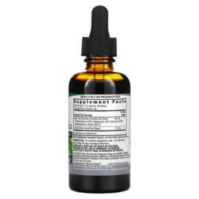 Thành phần vi chất của Nature's Answer Super Green Tea Alcohol-Free 2 fl oz (60 ml) 083000006340