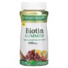 Thực phẩm bổ sung Nature's Bounty Biotin Gummies Grape Orange & Cherry 1.000 mcg 110 Gummies 074312793394