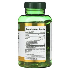 Thành phần vi chất của Nature's Bounty Fish Oil 1.000 mg 145 Rapid Release Softgels 074312038228