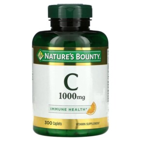 Thực phẩm bổ sung Nature's Bounty Vitamin C 1.000 mg 300 Caplets 074312009938